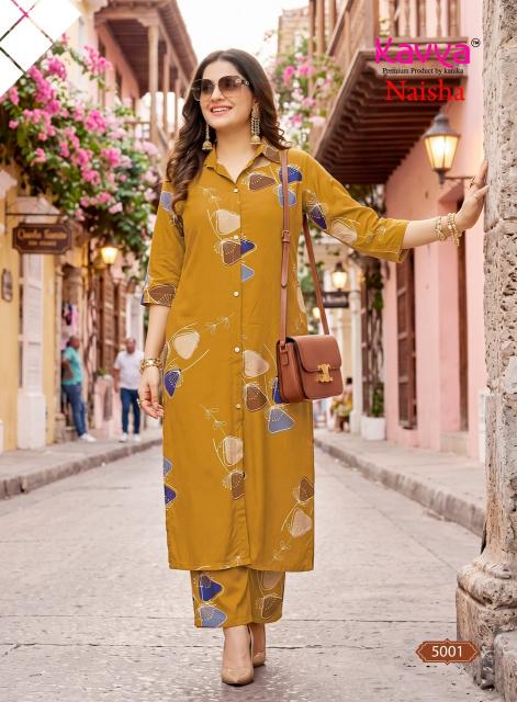 Kavya naisha vol-5 coord set wholesale clothing website